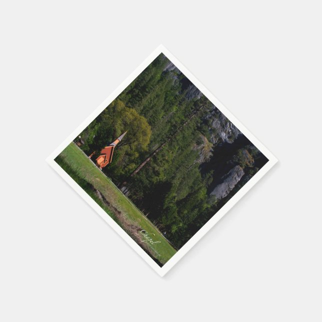 Serviette En Papier Chapelle de Yosemite (Coin)