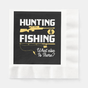 Serviette En Papier Chasse et pêche Ce qu'il y a d'autre - Funny Fishe