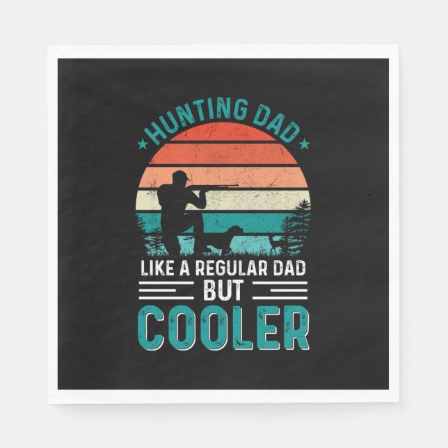 Serviette En Papier Chasse papa (Devant)
