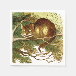 Serviette En Papier Chat 2 de Cheshire