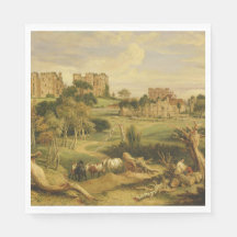Château de Kenilworth dans le Warwickshire (par Ja