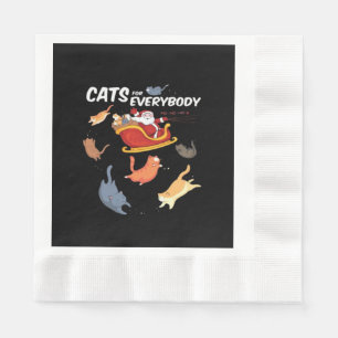 Serviette En Papier Chats pour tout le monde