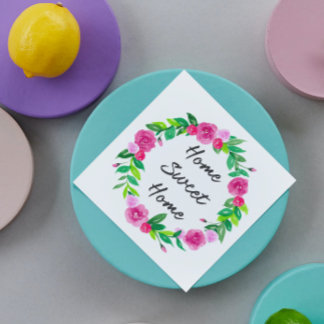 Serviette En Papier Chauffage des maisons florales