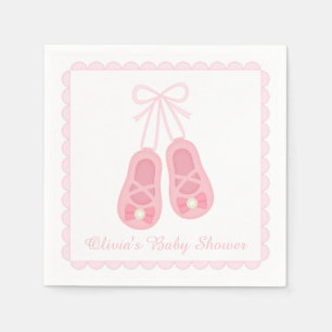 Serviette En Papier Chaussures fille mignonne Ballerina Fournitures de