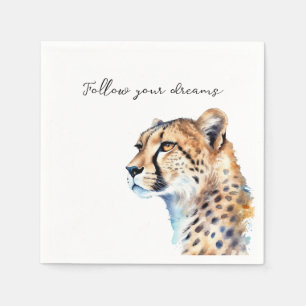 Serviette En Papier Cheetah
