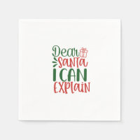 Cher Père Noël, je peux vous expliquer