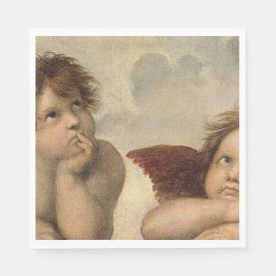 Serviette En Papier Chérubins Anges Raphaël
