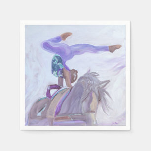 Serviette En Papier Cheval