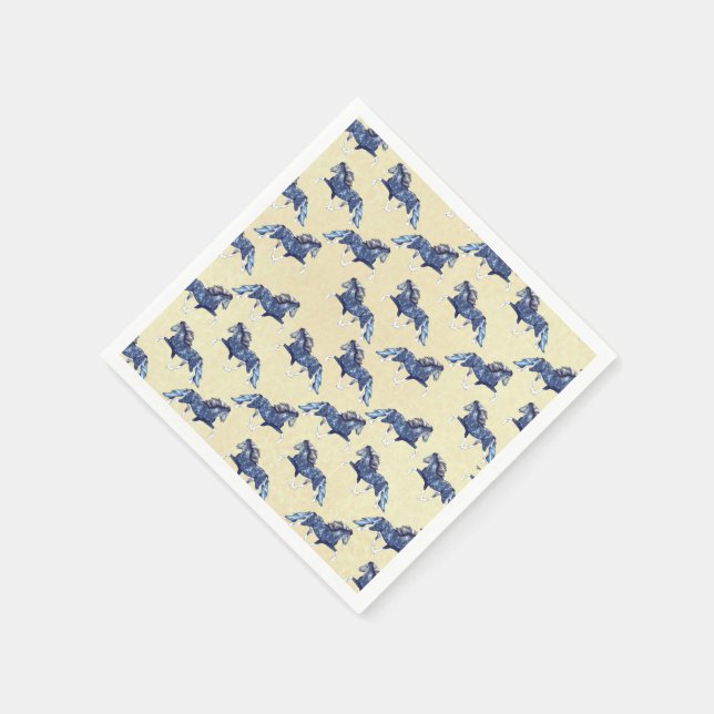 Serviette En Papier Cheval à l'amble Blámóða (Coin)