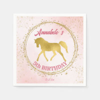 Cheval rose et or équestre sur mesure