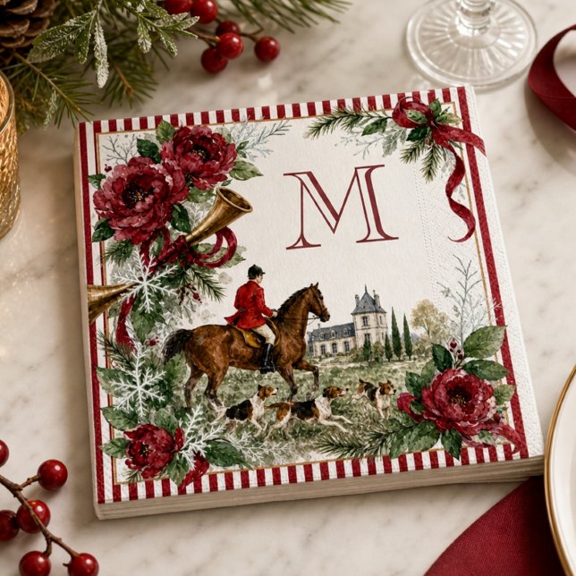 Serviette En Papier Cheval Vintage  (Créateur téléchargé)