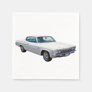 Serviette En Papier Chevrolet Caprice 427 Muscle Car 1966