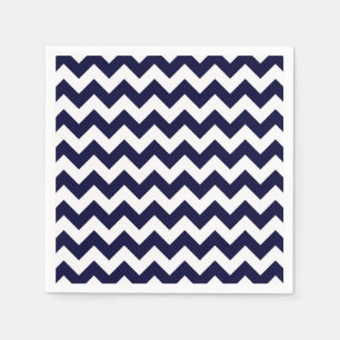 Serviette En Papier Chevron Zig-Zag