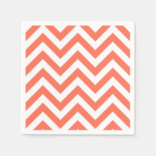 Serviette En Papier Chevron Zig Zag