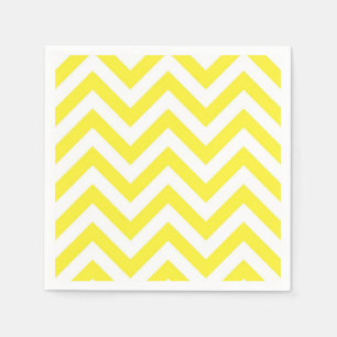 Serviette En Papier Chevron Zig Zag