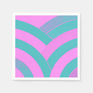 Serviette En Papier chevrons chic et modernes