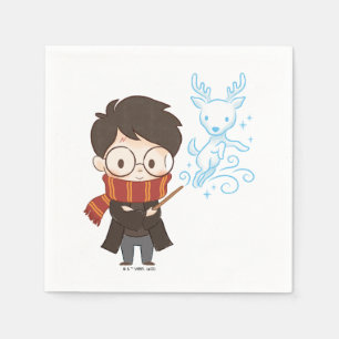 Serviette En Papier Chibi HARRY POTTER™ Patronus