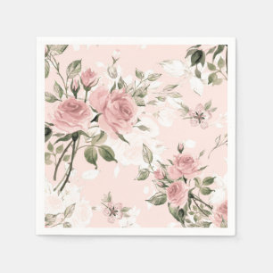 Serviette En Papier Chic chic, français chic, vintage, floral, rustiq