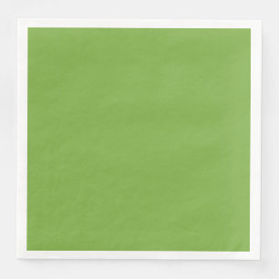 SERVIETTE EN PAPIER CHIC MODERNE COOL VERT SOLID
