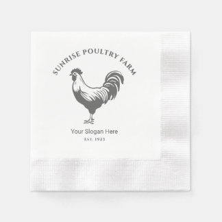Serviette En Papier Chicken Farm House Paper Napkin