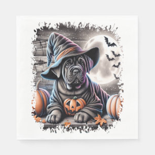 Serviette En Papier Chien Cane Corso Halloween