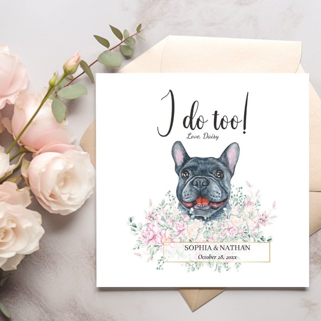 Serviette En Papier Chien de Chien de Chien Mariage Cocktail  serviett (Créateur téléchargé)