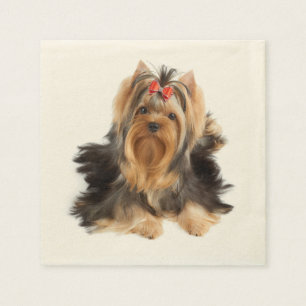 Serviette En Papier Chien de classe d'exposition