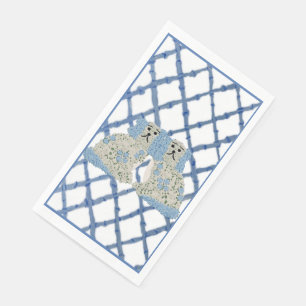 Serviette En Papier Chiens du Staffordshire Ginger Jars Magnolia