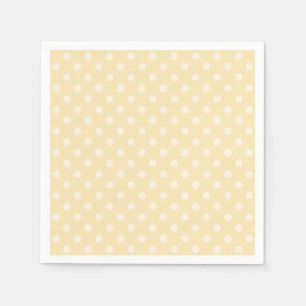 Serviette En Papier chiffon citron pois jaune serviettes personnalisée