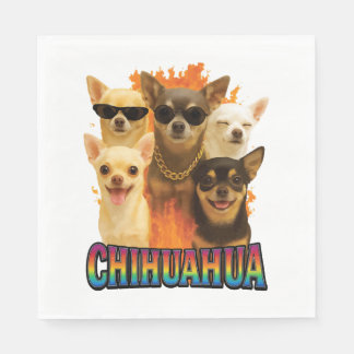 Serviette En Papier Chihuahua