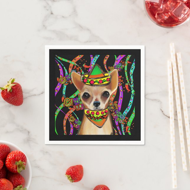 Serviette En Papier Chihuahua Mexique    (En situation)