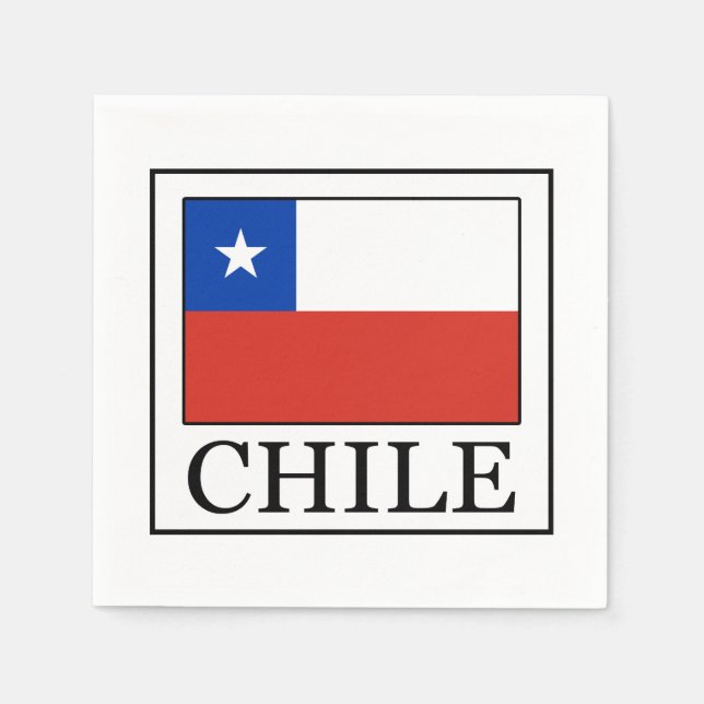 Serviette En Papier Chili (Devant)