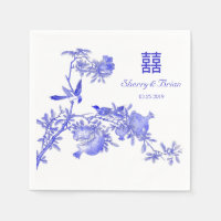 Chinoiserie Double Bonheur Mariage chinois