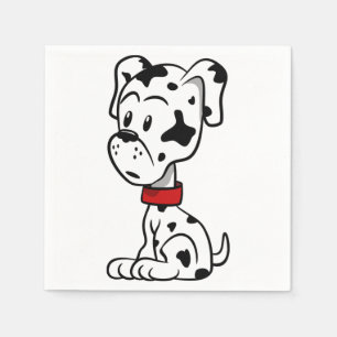 Serviette En Papier Chiot dalmate