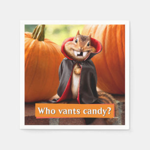 Serviette En Papier Chipmunk Vampire