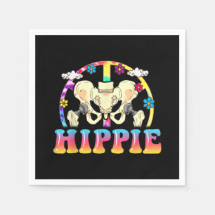 Serviette En Papier Chirurgie mixte de remplacement de hanche hippie a