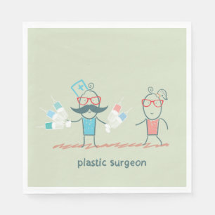 Serviette En Papier Chirurgien plastique