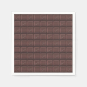 Serviette En Papier chocolat au lait