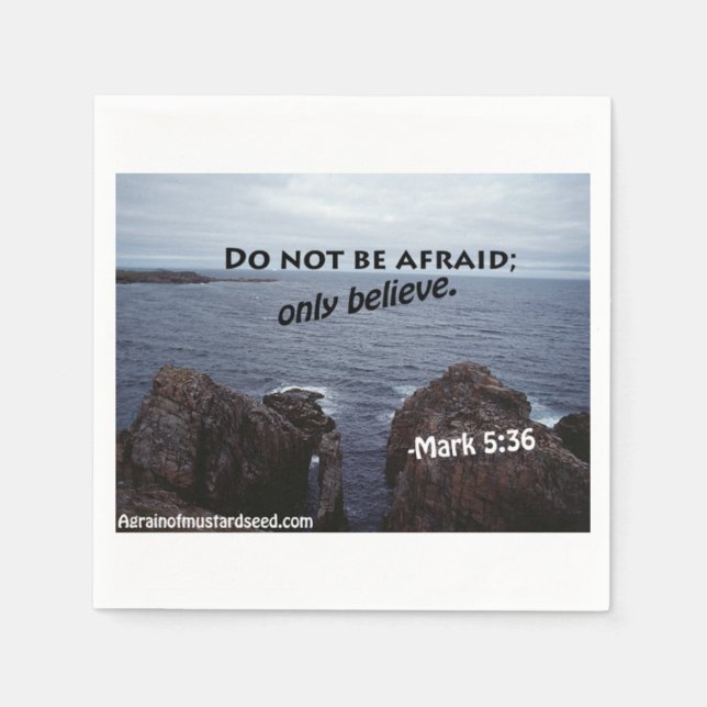 Serviette En Papier chrétien (Devant)