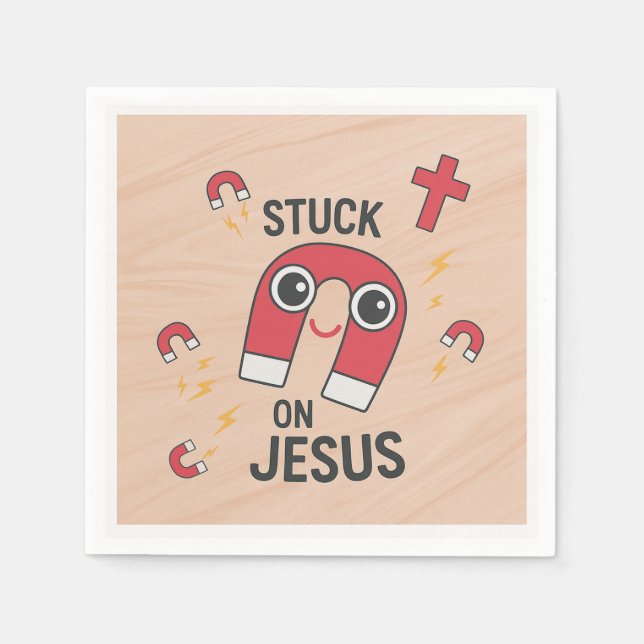 Serviette En Papier Christian kids (Devant)