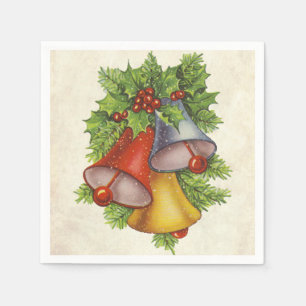 Serviette En Papier Christmas Bells