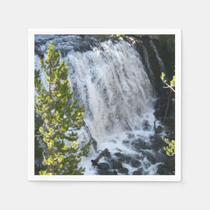 Serviette En Papier Chute d'eau de Yellowstone