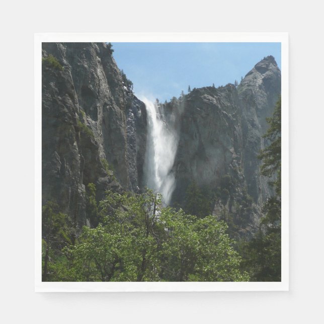 Serviette En Papier Chutes de Bridalveil au parc national Yosemite (Devant)