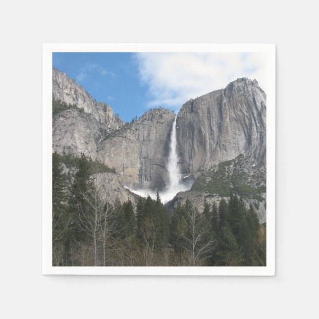 Serviette En Papier Chutes Yosemite (Devant)