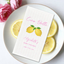 Ciao Bella Fille au Citron Baby Shower
