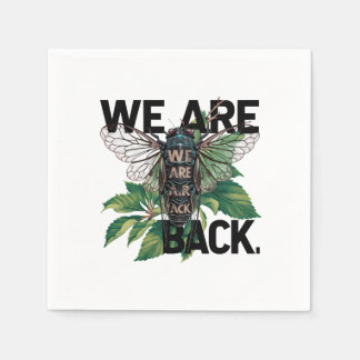 Serviette En Papier cicada-tshirt design