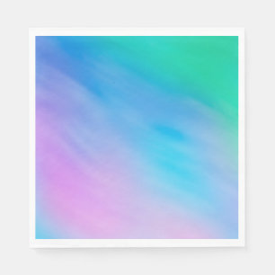 Serviette En Papier Ciel Arc-en-ciel Féminin Doux