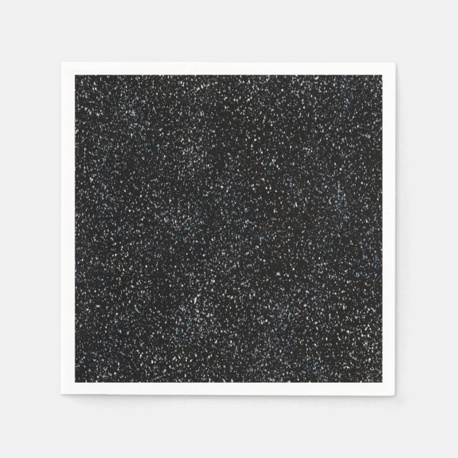 Serviette En Papier Ciel étoilé : Art de l'espace extra-atmosphérique (Devant)