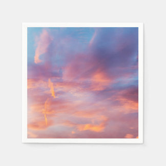 Serviette En Papier ciel flirtant