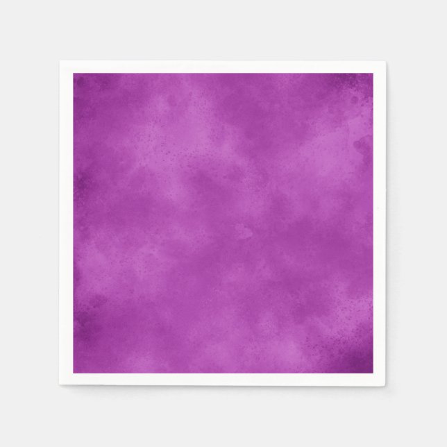 Serviette En Papier Ciel Violet (Devant)